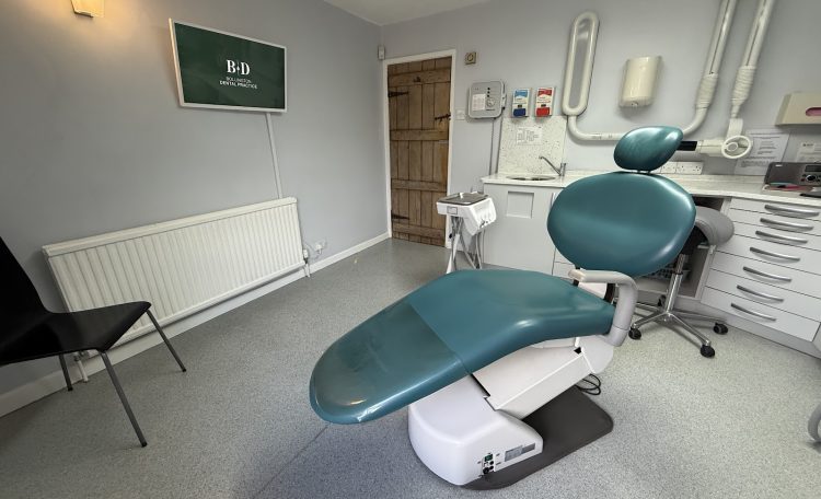 Treatment room at Bollington Dental Practice